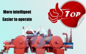 Continuous waste plastic pyrolysis plant