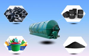 Pyrolysis plant turn plastic back into oil