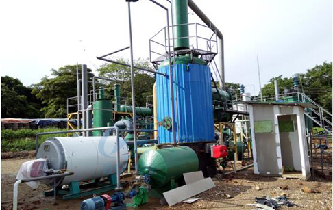 waste oil distillation plant