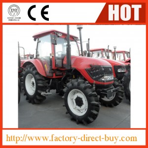 DQ754 75HP 4WD Agricultural farm Tractor with paddy tire