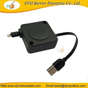 Retractable Cable Reel with 3 in 1 Charger or RJ45 Retractable Cable Reel with 3 in 1 Charger or RJ45