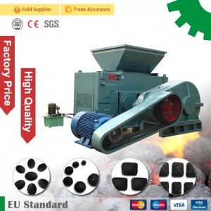 Wholesale price charcoal coal powder briquette shaping press briquetting machine equipment
