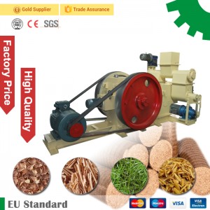 manure paper straw husk sawdust wood biomass briquette machine