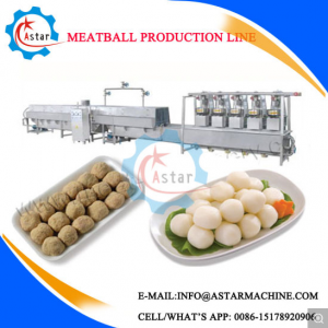 Fish Beef Pork Meatball Processing Production Line for Sale Fish Beef Pork Meatball Processing Production Line for Sale