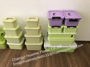 household customized eco-friendly colorful plastic storage boxes /bins household customized eco-friendly colorful plastic storage boxes /bins