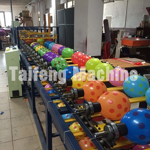 Advertising balloon printing press Advertising balloon printing press