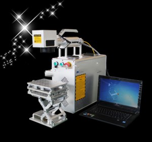 Raycis fiber laser marking machine on mobile watch phones Raycis fiber laser marking machine on mobile watch phones