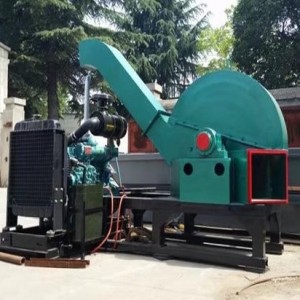 Disc Wood Chipper Engine Drive
