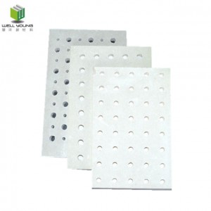 noise reduction perforated gypsum acoustic ceiling board