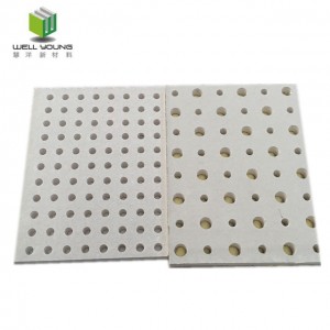 round holes sound diffuser perforated gypsum board