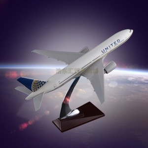 The Model of Aircraft for Sale United Airlines Boeing 777 Resin Engine Blade Hollow Design The Model of Aircraft for Sale United Airlines Boeing 777 Resin Engine Blade Hollow Design