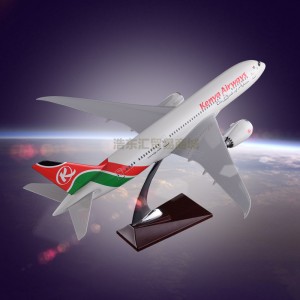 Model Airplane OEM Boeing 787 Kenya Airways Model Aircraft Resin Factory Direct Sales Model Airplane OEM Boeing 787 Kenya Airways Model Aircraft Resin Factory Direct Sales