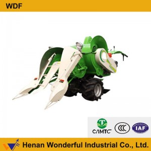Walking Mini Paddy Combine Harvester