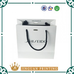 High quality full color printed shopping garment OEM packaging bag