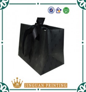 High quality paper shopping packaging custom printing full color gift pack bag