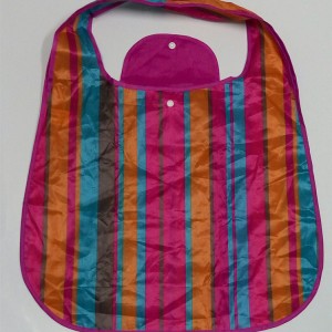 stripe 190T folding shopping bags vest bags T-shirt bags waistcoat pocket stripe 190T folding shopping bags vest bags T-shirt bags waistcoat pocket