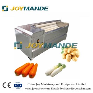 Industrial Carrot Washing And Peeling Machine Carrot Washer And Peeler