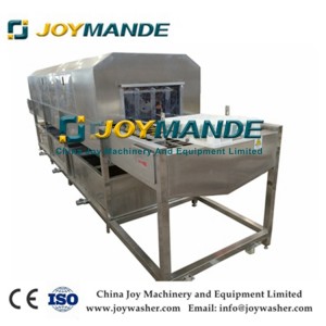 Industrial Plastic Basket Washing Cleaning Machine Plastic Basket Washer