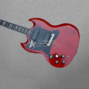 red Electric Guitar Left hand customization  Best Price Top  Classic SG electric guitar hot selling guitarra