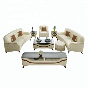 Dubai Designs Modern New Types Material Cover Fabric Sofa