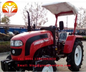 30hp 40hp 50hp 60hp 4WD wheeled agriculture farm tractor with tiller plough trailer front loader