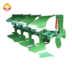 Hydraulic furrow reversible plough machine for tractor