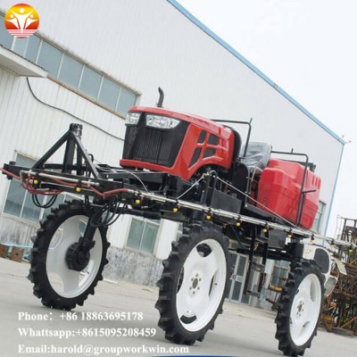 low price self propelled spray boom self-propelled tractor boom pesticide sprayer