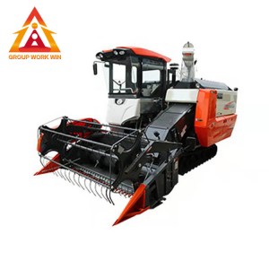High quality  102HP Combine Harvester Machine for Rice Wheat Corn Harvesting