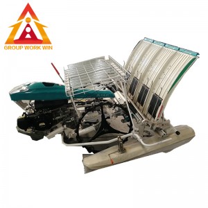 Agriculture Planter 6 Rows Walking Paddy Rice Transplanter