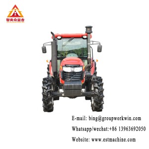 High-power farm tractor