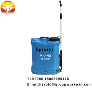 Agricultural Electric Backpack Spraeyr Battery Powered Sprayer