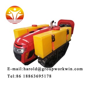 Factory Price of Crawler Tractor Grain Rice Wheat Paddy Cultivator