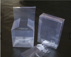 Custom made cheap PET hard rectangular clear plastic box