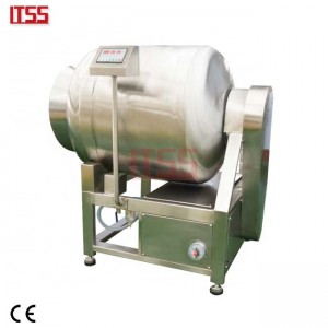 Vacuum tumbler machine for pork meat