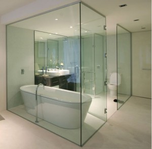 Custom Size Glass High Quality Safety Bathroom Tempered Glass Price