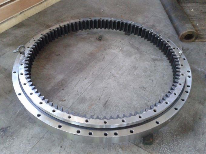 ball or roller type slewing ring bearing used on wind turbine, 50Mn slewing bearing