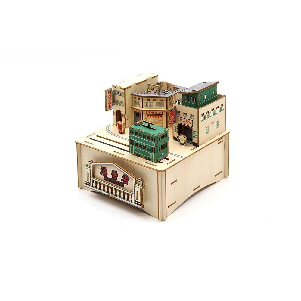 Hot Selling Old Hong Kong Musical Box Puzzle For Children