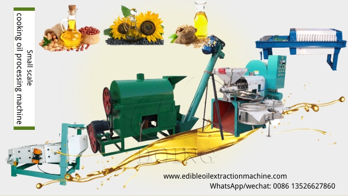 sunflower oil cleaning machines