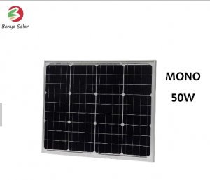 50W Mono solar panel from China manufacturer with better price&quality