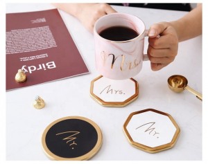 Guangdong Marble Home Accessories Marble Cup Coaster/cup Mats/cup Holder In Mats And Pads