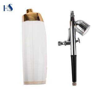 Cordless Airbrush Compressor Manufacturer For Hair Coloring In Barber