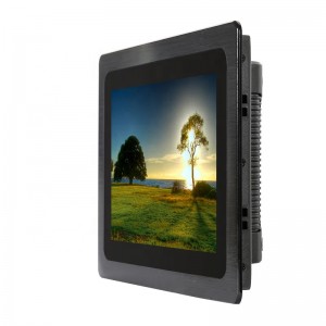 Wall mount embedded industrial touch screen lcd monitor low price