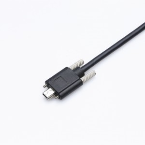 Mini 4 Pin USB 2.0 Cable Black Type A Male to 4 Pin Mini-B Male