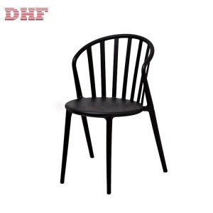 DHF Custom Design Outdoor Chair, Plastic Red Chairs Stackable