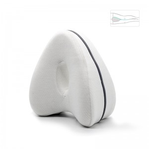 wholesale memory foam heart design sleeping elevation orthopedic contour foot knee leg support rest wedge pillow