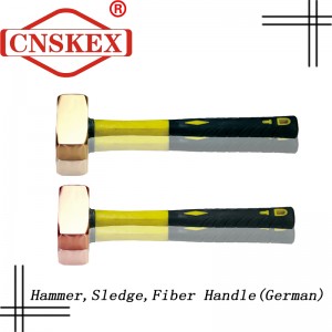 Non sparking tools Hammer Sledge Fiber Handle(German)