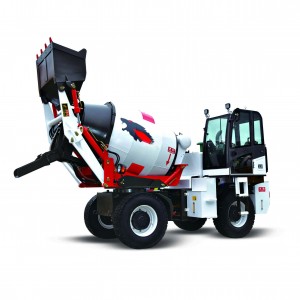 2 cubic meter self loading ready mix truck concrete mixer automatic loading transit mixer cement mixer truck