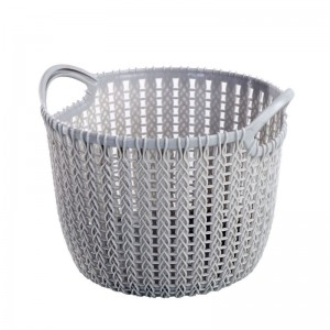 hot sale plastic laundry basket dirty cloths basket
