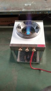 stainless steel single stove  assembled
