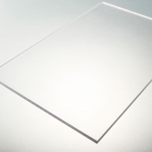 transparent 0.5x1220x2440mm petg sheets two side protect film 0.02 inch x 4ft x 8ft factory for printing thermoforming